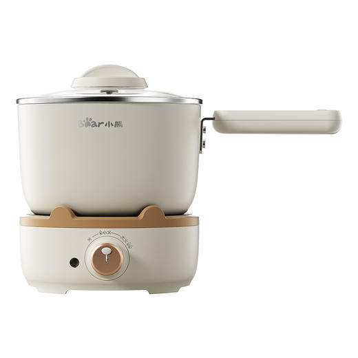 【小程序】小熊分体式电煮锅宿舍学生锅家用多功能奶锅煮面锅小电锅电热锅DRG-C12W6 商品图13