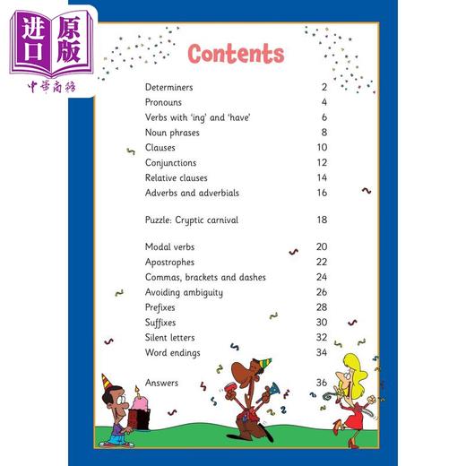 【中商原版】新语法 标点和拼写活动手册9-10岁New Grammar Punctuation & Spelling Activity Book for Ages 9-10 英文原版 商品图2