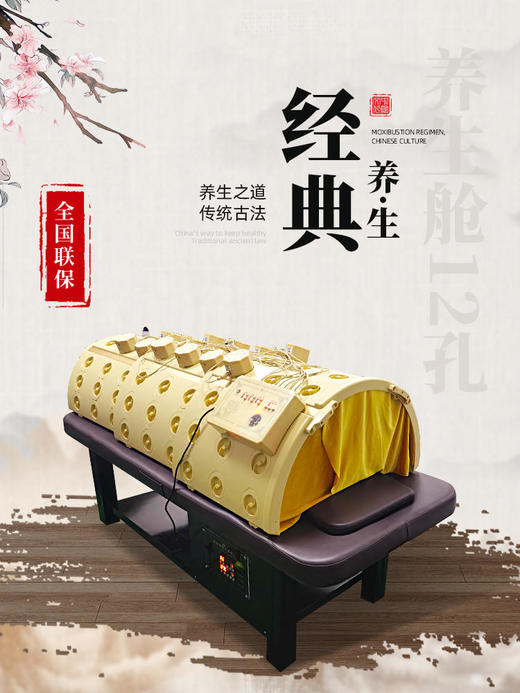 【砭石艾灸床】智能无烟养生仓无烟艾灸仓艾灸床熏蒸床全身灸满月发汗干蒸舱一体机美容院【艾灸仪器】 商品图1