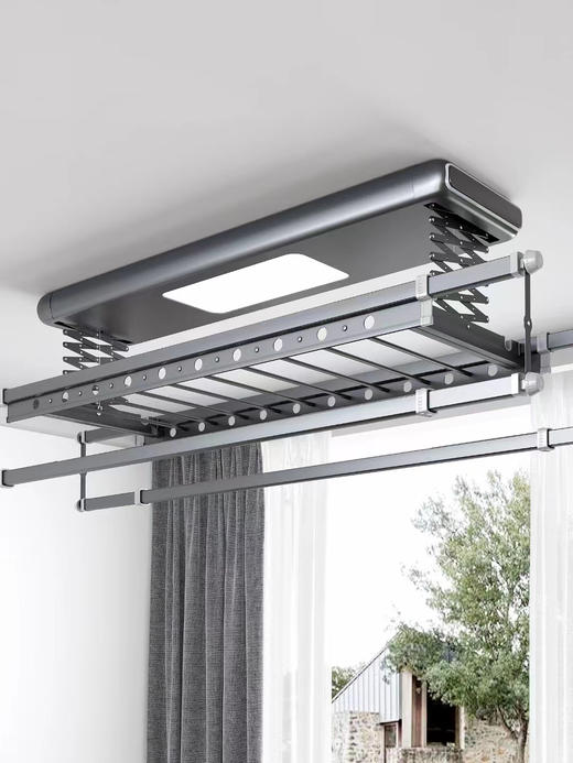 晾衣架 903 铁灰 照明款 商品图0