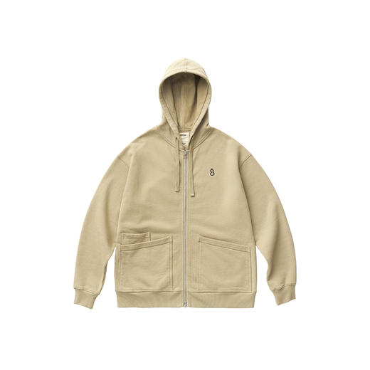 吃茶去chichaqu重磅带帽拉链卫衣 商品图2