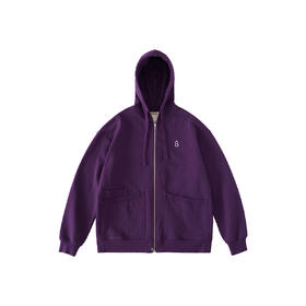 吃茶去chichaqu重磅带帽拉链卫衣