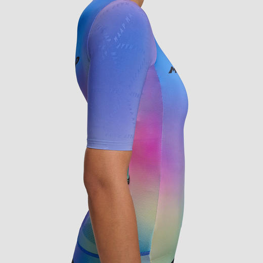 MAAP 女士 Blurred Out Pro Hex Jersey 短袖骑行服 商品图3