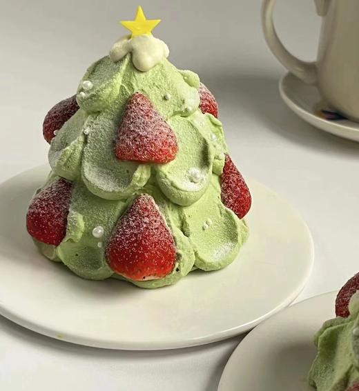 微加高绿色草莓塔草莓树口味款-低糖处理无添加 商品图4