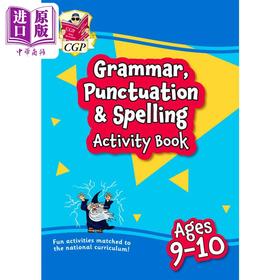 【中商原版】新语法 标点和拼写活动手册9-10岁New Grammar Punctuation & Spelling Activity Book for Ages 9-10 英文原版
