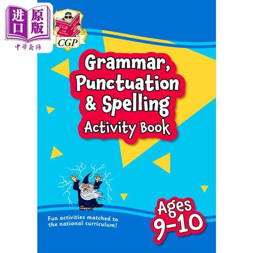 【中商原版】新语法 标点和拼写活动手册9-10岁New Grammar Punctuation & Spelling Activity Book for Ages 9-10 英文原版 商品图0