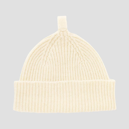 MHL SIMPLE RIBBED HAT 女式简约螺纹纯色帽子 商品图2