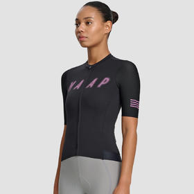 MAAP 女士 Halftone Pro Jersey Black 短袖骑行服