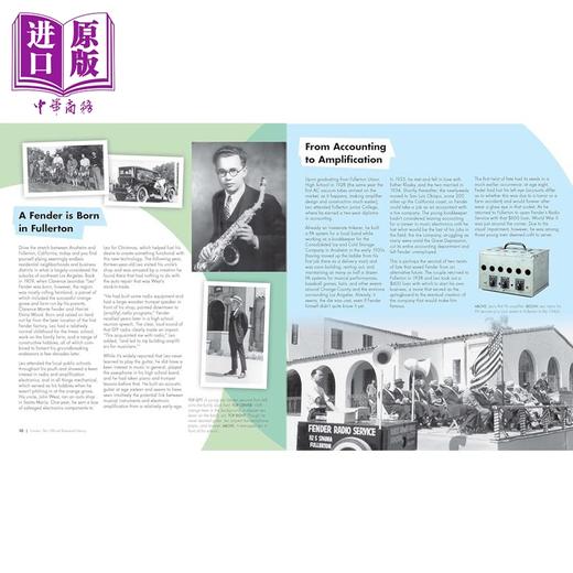 预售 【中商原版】Fender: The Official Illustrated History 进口艺术 芬达 官方图解历史 Motorbooks出版  商品图4