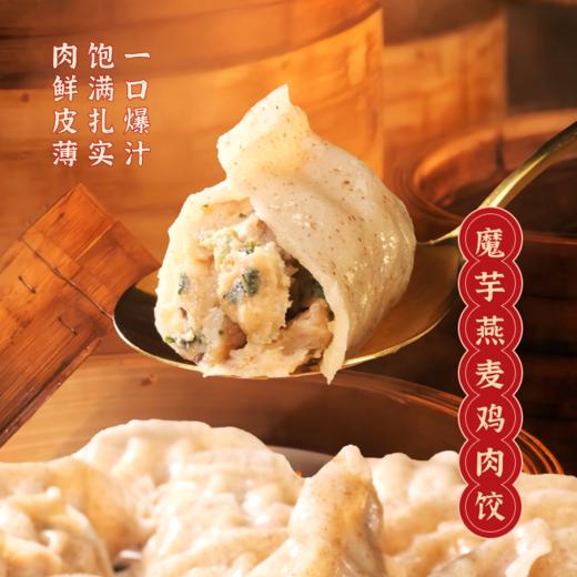  ⁶ 轻卡 【魔芋燕麦鸡胸肉蒸饺】 控卡代餐蒸饺煎饺 500g/袋 【营养饮食】SS06-QTT-YRRJ 商品图4