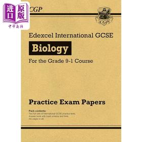 【中商原版】英国原版CGP教辅 New Edexcel International GCSE Biology Practice Papers Grade 9-1 新爱德思生物学实践试卷