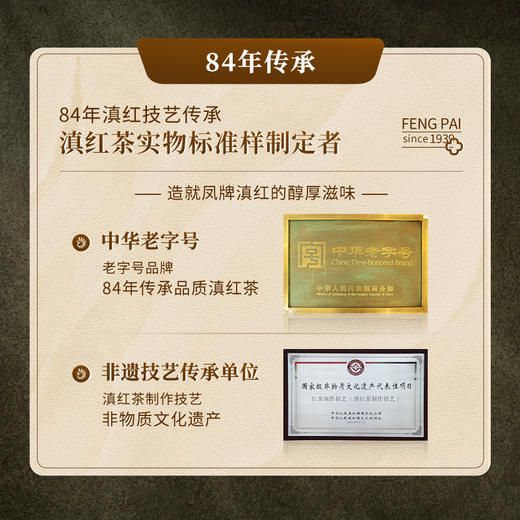 【新品上市】凤牌滇红荒野老树红茶100g罐装 商品图5