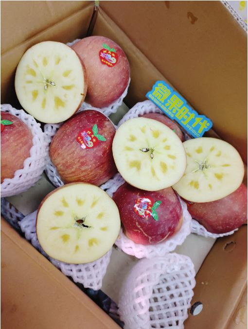 红皮阿克苏苹果12斤一箱 商品图2