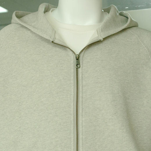 休闲针织连帽外套 2023秋冬新款 基础款卫衣帽衫 男女同款 情侣款运动衣 素道敦煌天然有机彩棉织造 舒适安全健康 [漳州仓] 商品图3