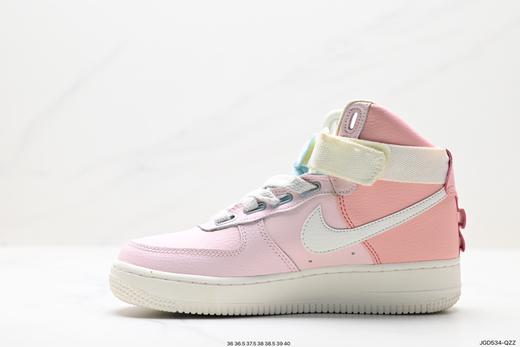 耐克Nike Air Force 1空军一号高帮休闲运动板鞋CO4810-111女鞋 商品图2