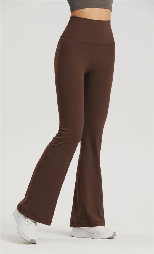 哈瓦塔无尺码高腰微喇运动裤 商品图12