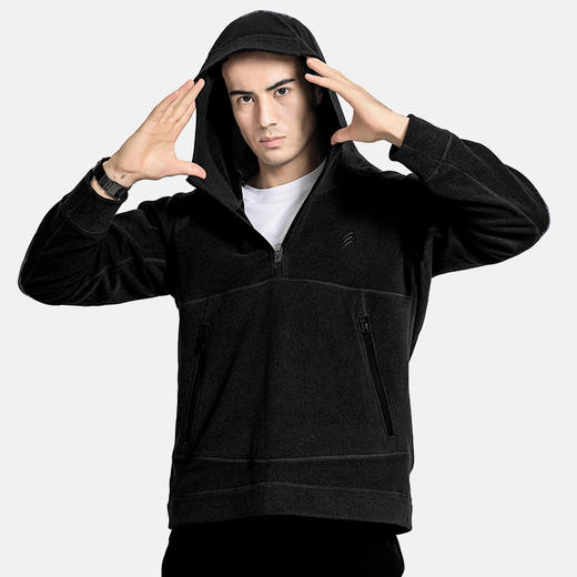 鹰爪Polartec保暖透气P300连帽抓绒衣 商品图1