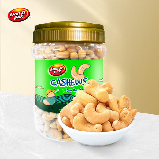 丹帝烘烤腰果/什锦果仁908g 原味/海盐味口感酥脆美味营养密封罐装 051437/051439/051440/052293 商品图2