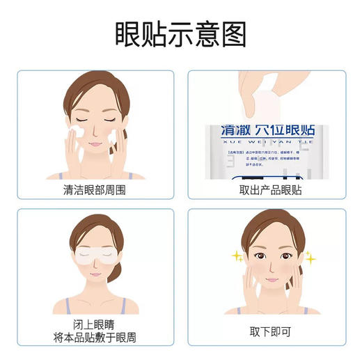 立得明清澈穴位眼贴10贴/盒 商品图2