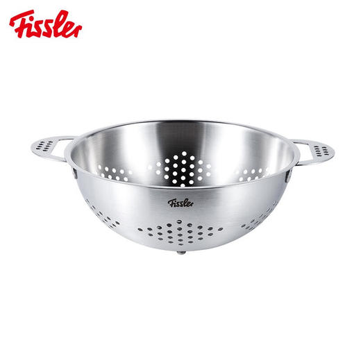 【家居】菲仕乐（Fissler）全不锈钢果蔬篮滤水篮两件组24cm 商品图1