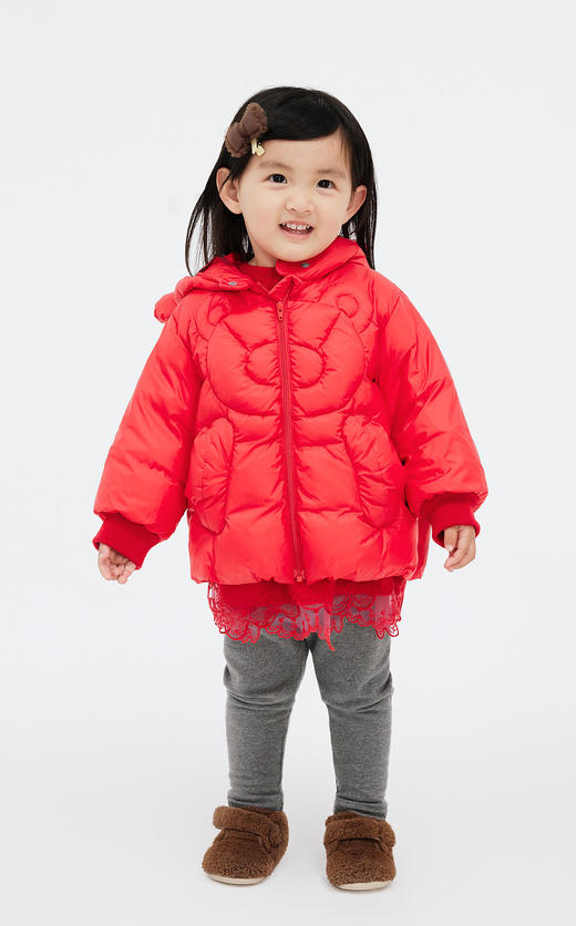 jnby  23年冬款  中长款羽绒服  YNBC11840 商品图3