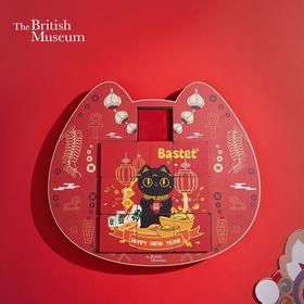 大英博物馆 盖亚·安德森猫和她的朋友们系列 萌猫新年华容道冰箱贴