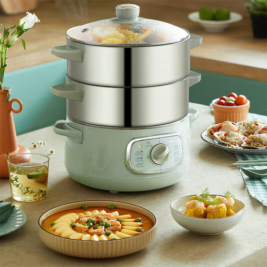 小熊DZG-D80Q8电炖锅电蒸锅T 商品图2