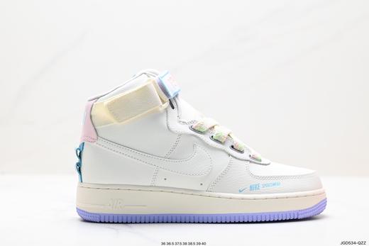 耐克Nike Air Force 1空军一号高帮休闲运动板鞋CO4810-111女鞋 商品图0