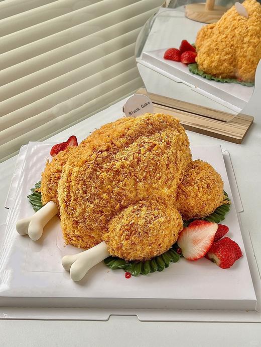 【感恩节】火鸡造型创意肉松蛋糕B款 商品图0