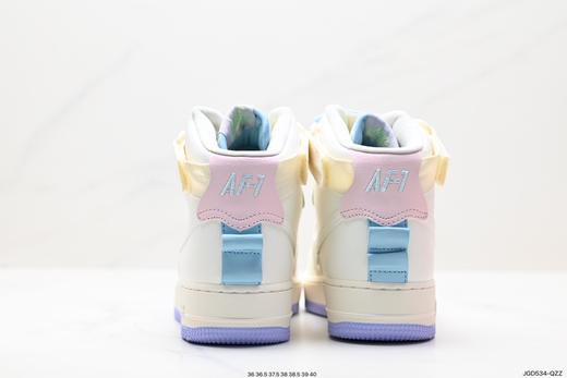 耐克Nike Air Force 1空军一号高帮休闲运动板鞋CO4810-111女鞋 商品图8