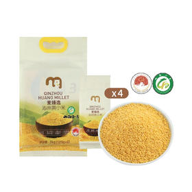 MC 麦德龙 麦臻选 沁州黄小米 2kg（500g*4）