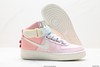 耐克Nike Air Force 1空军一号高帮休闲运动板鞋CO4810-111女鞋 商品缩略图4