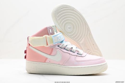 耐克Nike Air Force 1空军一号高帮休闲运动板鞋CO4810-111女鞋 商品图4