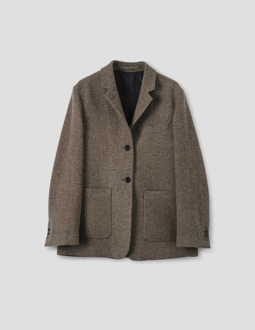 Margaret Howell  浅黄HARRIS TWEED西装外套 商品图9