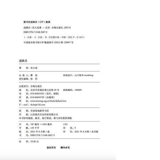 迷路员 沈大成 著 商品图1