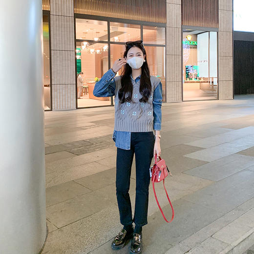 <曾小咸推荐> 【不费力穿搭】灰色马甲 商品图2