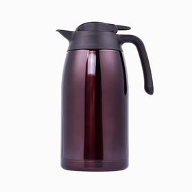 【THERMOS】膳魔师 家用便携真空304不锈钢2L 大容量热水壶 保温壶THV-2000