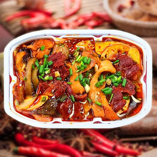 【方便速食！自热小火锅】重庆素懒人学生代餐网红食品麻辣烫自煮自助宽粉一箱自发热自加热特产便携寝室荤菜蔬菜自制牛油底料一整箱-觅食坊 商品图0