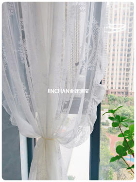感谢姐妹们！换了你们建议的纱帘真是美翻了