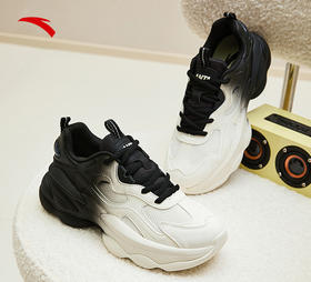 安踏坚果鞋丨休闲鞋女新款撞色拼接潮流运动鞋122418885【库存有限，如无货将做退款，介意慎拍！】