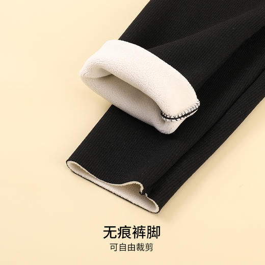 雅黛丽保暖裤女款加绒加厚防寒内穿打底裤秋冬季高腰收腹提臀秋裤 商品图6