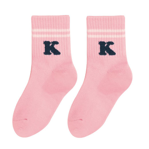 洁丽雅5双装童袜中筒袜子儿童袜新疆棉可爱印花亲肤柔软袜子韩系 商品图5