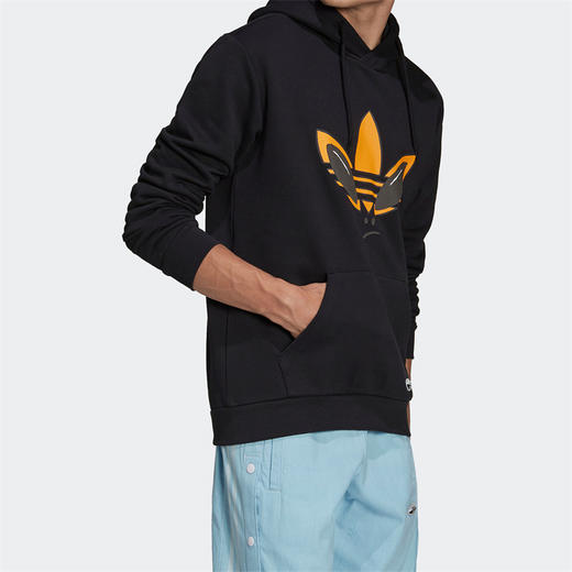 （YY）adidas/阿迪达斯  adidas三叶草男子简约休闲运动连帽套头衫卫衣 HC2789 商品图2