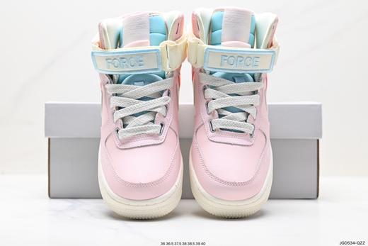 耐克Nike Air Force 1空军一号高帮休闲运动板鞋CO4810-111女鞋 商品图7