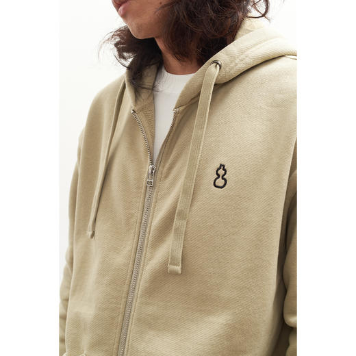 吃茶去chichaqu重磅带帽拉链卫衣 商品图4