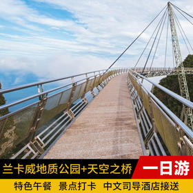 兰卡威地质公园船游红树林+天空之桥缆车一日游