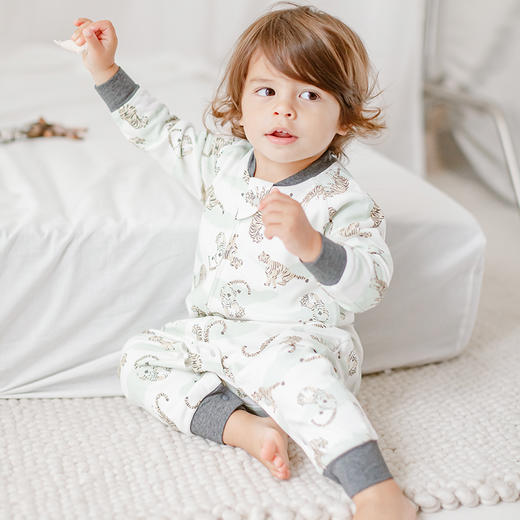 【Nest Designs】牛油果儿童双层长袖分腿睡袋 商品图2