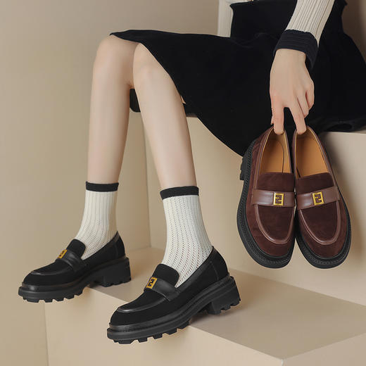 简约百搭，新款舒适罗福鞋ZYY-A584 商品图6