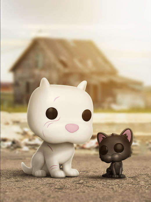 Funko POP Movies Munich POP 27电影 皮克斯斗牛犬与小野猫限定款手办 65368 商品图1