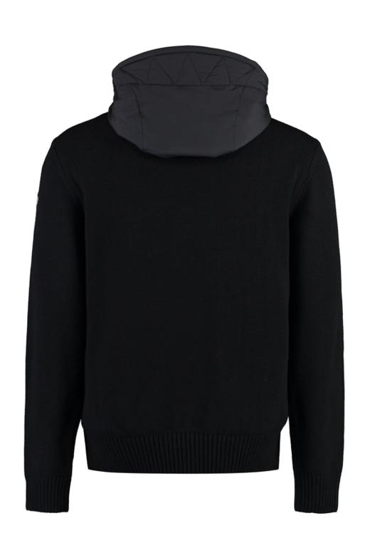 【欧洲专柜直通车预定特惠秒】Moncler 蒙口/盟可睐 带衬垫前幅开衫鹅绒羊毛外套 商品图1